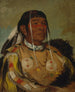 Shacpay, den sjätte ledaren för Ojibwés från prärien (Tvist om fall) - George Catlin — vy av konstverket