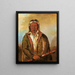 Shee-Nh-Wee - George Catlin — inramlat konstverk på väggen