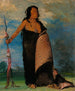 Shoo-De-G-Cha Le chef de la tribu des fumigènes - George Catlin — vy av konstverket