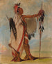 TíLee, en framstående krigare - George Catlin — vy av konstverket