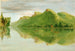 Vue sur le haut Mississippi, belles falaises de prairie - George Catlin — vy av konstverket