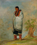 WaQuthEQua L'épouse des Bucks L'épouse de la baleine - George Catlin — vy av konstverket