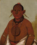 WaSwMeSaw Roaring Thunder, den yngste sonen till Black Hawk - George Catlin — vy av konstverket