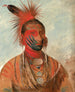 Washkamonya Fast Dancer dans Guerrier - George Catlin — vy av konstverket