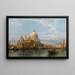 Santa Maria della Salute, Venedig - George Clarkson Stanfield — inramlat konstverk på väggen