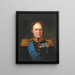 porträtt av tsar Alexander I av Ryssland - Stil av George Dawe — inramlat konstverk på väggen