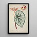Mon Jardin à Ceylan Pl252 - George De Alwis — inramlat konstverk på väggen