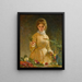 Le botaniste - George Elgar Hicks — inramlat konstverk på väggen