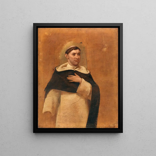 George Francis Mulvany - Portrait of Reverend Thomas Burke.webp