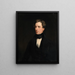 Porträtt av Thomas Francis Meagher Meagher de l'Épée 1823-1867 Ung irländare - George Francis Mulvany — inramlat konstverk på väggen