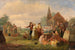 Les orphelins du village - George Francis Mulvany — vy av konstverket