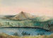 Lac Bleu, Mont Gambier - George French Angas — vy av konstverket