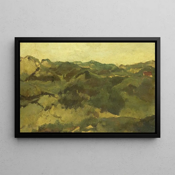 George Hendrik Breitner - A Heath Landscape Presumably in Drenthe.webp