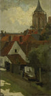La tour de Gorkum - George Hendrik Breitner — vy av konstverket