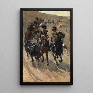 George Hendrik Breitner - The Yellow Riders.webp