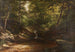 Cascade dans la forêt - George Hetzel — vy av konstverket