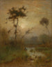 En morgon av silver - George Inness — vy av konstverket