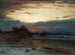 En vinterhimmel - George Inness — vy av konstverket