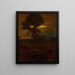 Rémanence - George Inness — inramlat konstverk på väggen