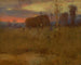 Ljus av kvällen över prärien - George Inness — vy av konstverket