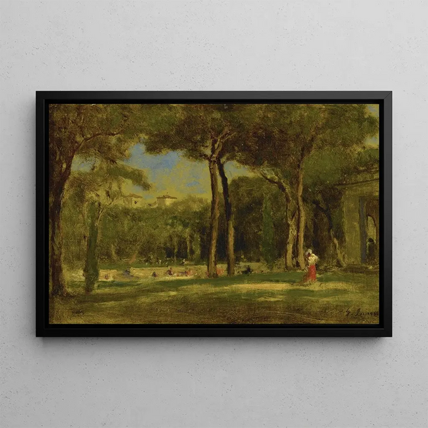 Villa Barberini - George Inness — inramlat konstverk på väggen