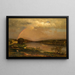 Le Delaware Water Gap - George Inness — inramlat konstverk på väggen
