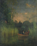 Skymning i vassruggarna - George Inness — vy av konstverket