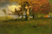 höststart i Montclair - George Inness — vy av konstverket