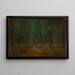 Pins de Géorgie - George Inness — inramlat konstverk på väggen