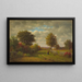 Åk till marknaden - George Inness — inramlat konstverk på väggen