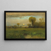 Lune de moisson - George Inness — inramlat konstverk på väggen