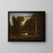 i Adirondacks - George Inness — inramlat konstverk på väggen