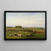 i den romerska landsbygden - George Inness — inramlat konstverk på väggen