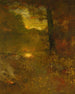 Landskap vid solnedgången Dagens slut - George Inness — vy av konstverket