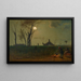 Clair de Lune en Virginie - George Inness — inramlat konstverk på väggen
