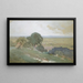 Olivier à Tivoli - George Inness — inramlat konstverk på väggen