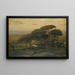 Pinède de la Villa Barberini - George Inness — inramlat konstverk på väggen