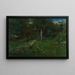 sommarens lövverk - George Inness — inramlat konstverk på väggen