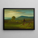 Sommar i Catskills - George Inness — inramlat konstverk på väggen