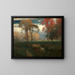 en solig höstdag - George Inness — inramlat konstverk på väggen