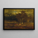 L'approche de l'storm - George Inness — inramlat konstverk på väggen