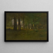 Le Bord de la forêt - George Inness — inramlat konstverk på väggen