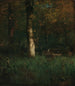 La maison du héron - George Inness — vy av konstverket