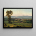 La Vallée de Lackawanna - George Inness — inramlat konstverk på väggen