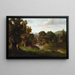 Le vieux moulin - George Inness — inramlat konstverk på väggen