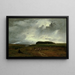 La Tempête - George Inness — inramlat konstverk på väggen