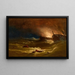Tragédie en Mer - George Inness — inramlat konstverk på väggen