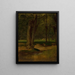 Ruisseau à truites de North Conway - George Inness — inramlat konstverk på väggen