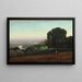 Vue du Tibre près de Pérouse - George Inness — inramlat konstverk på väggen