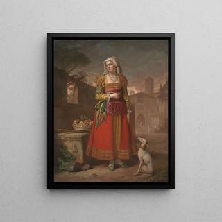 George James - A Lady of Petrella in the Kingdom of Naples.webp